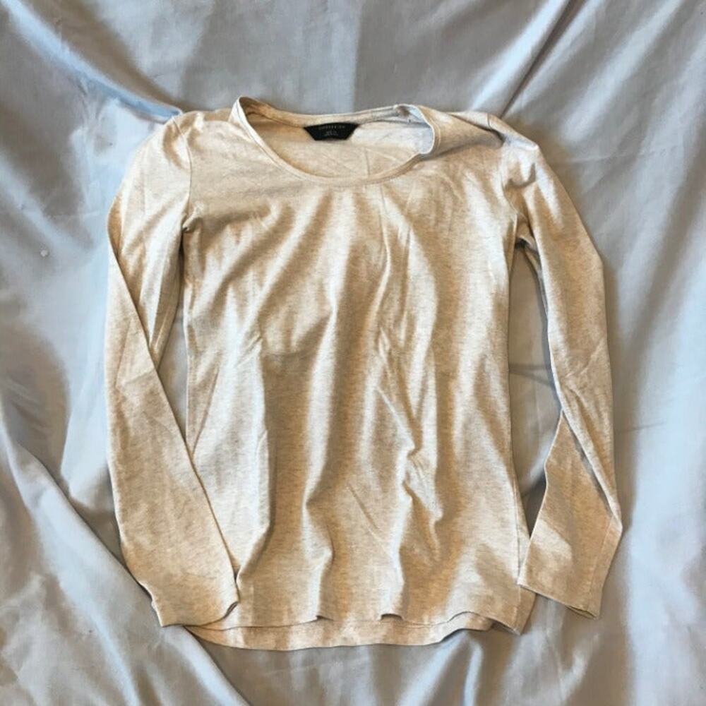 Expression Grey Long Sleeve T-Shirt